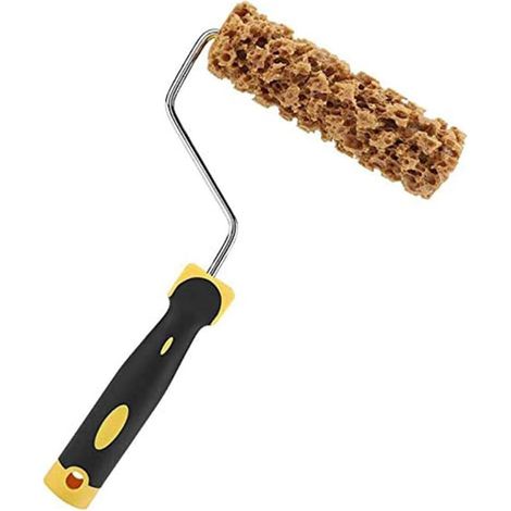 Rouleau à peinture en éponge, outils pour peindre les murs, poignée ergonomique, application facile, idéal pour la maison, les chambres et les salons (1/5)