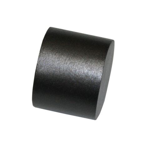 Gardinia Endkappe Sol schwarz-nickel Ø 16/19 mm 2 Stück Gardinenstange