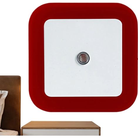 Veilleuse Prise Murale Veilleuse 0 virgule 4 Watt avec allumage et extinction Lampe de Chevet pour Chambre jardin terrasse extérieur (1/5)