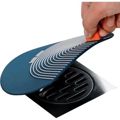 Bouchon d'évier à Ventouse Plate,Bouchon de vidange Bouchon de Cheveux PVC Anti-Odeur Salle de Douche Drain de Sol Couvercle d'aspiration Salle de Bain Baignoire et Accessoire de Cuis