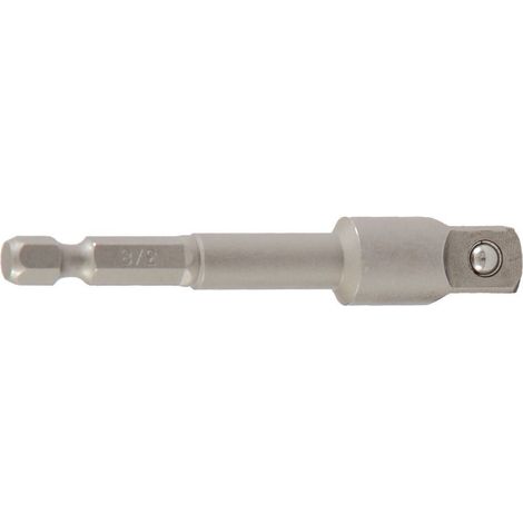 Projahn 1/4 Bit Adapter L50 mm für Stecknüsse 1/2 (1/2)
