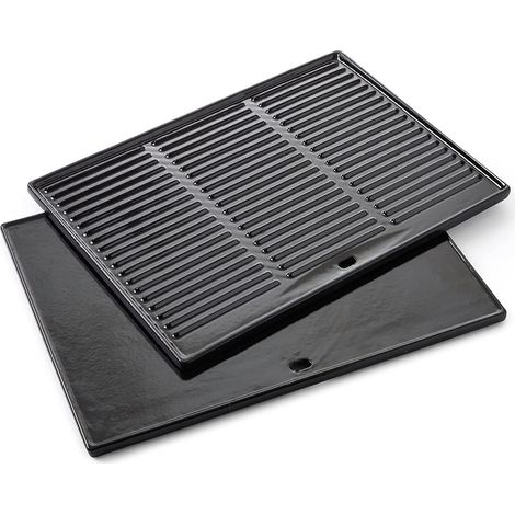 Barbecook Wendeplatte schwarz für Gasgrills (1/5)