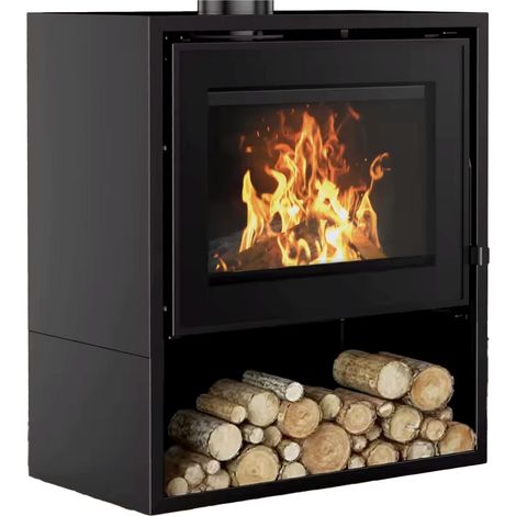 Poêle à Bois Arclas 12 kW Bûche 60 cm Sannover