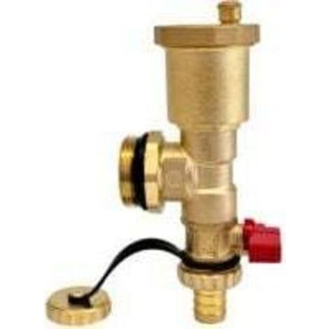Collecteur de chauffage au sol - Vanne de vidange automatique pour chauffage au sol en cuivre(32mm)