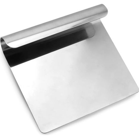 Spatola da cucina versatile in acciaio inossidabile per verdure e impasti.