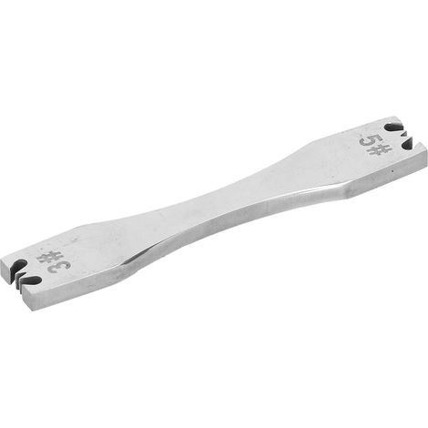 Outil d'installation de fermeture à glissière en acier pratique fournitures de bricolage pratiques pour la maroquinerie(3+52 in 1 ) (1/5)