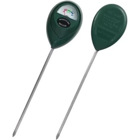 2 Pack High Precision Plant Moisture Gauge, 17.5cm Long Probe for Deep Planters, Watering Sensor for Flowers, Vegetables (1/5)
