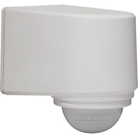 Perry Montaggio esterno a parete Rilevatore movimento 220° Relè Bianco IP55 - 1SPSP055B