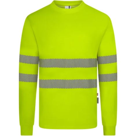Camiseta algodón ML RS RCS Velilla 305618 M Amarillo flúor