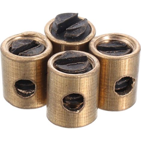 4 embouts de câble d'accélérateur/starter sans soudure pour moto, scooter, quad et tondeuse à gazon. (1/5)