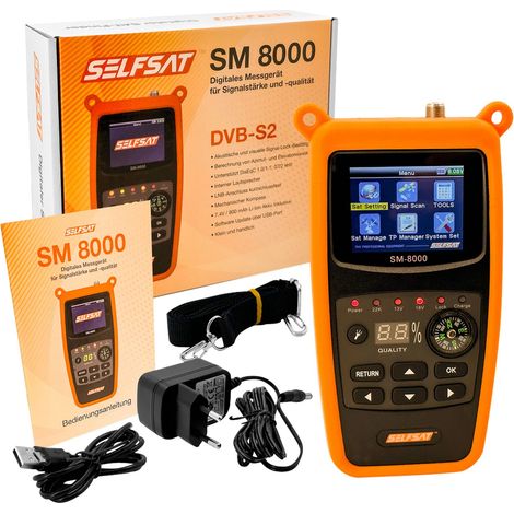 Détecteur satellite SELFSAT SM 8000 (1/5)