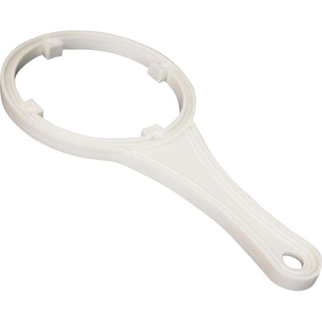 Clé en Plastique Blanche pour Purificateur D'eau, Filtre 10 Pouces Pp, Facile à Utiliser Remplacement, Outil Léger pour Bouteille Filtrante Domestique (1/5)