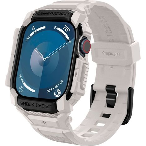 Spigen Rugged Armor PRO Apple Watch 10 (46 mm) Dune Beige (1/5)