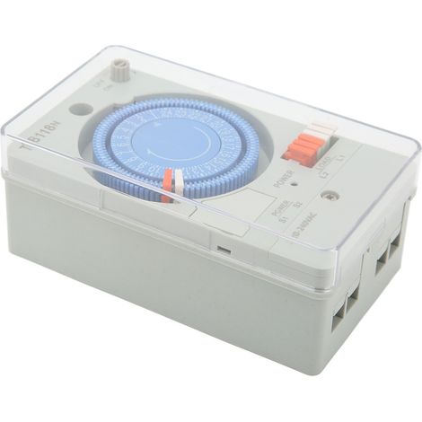 Minuteur Mécanique Intelligent pour Éclairage Extérieur 220V-240V avec Protection Anti-Parasites (1/5)