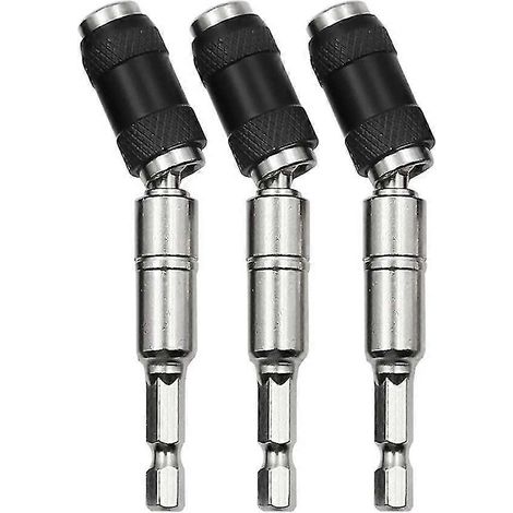Lot de 3 porte-embouts magnétiques pivotants, porte-embouts magnétique pivotant, tournevis flexible à dégagement rapide-AquaForge (1/4)