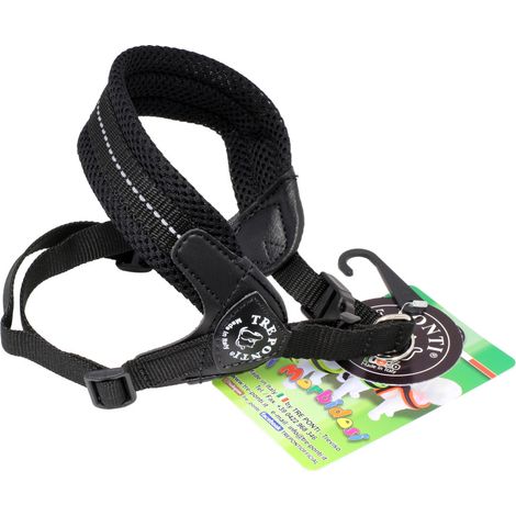 Filiyano-Harnais Tre Ponti Mesh Noir/boucle n° 2,5/ jusqu'à 6 kg (1/2)