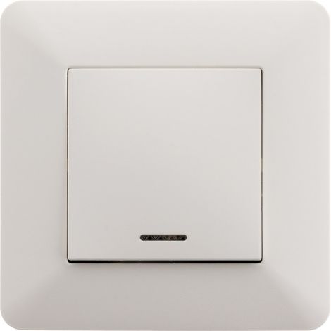 Zenitech - Interruttore indicatore bidirezionale 10A - Bianco - Artezo (1/4)