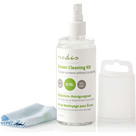 Detergente per schermi spray 150 ml schermo di computer tablet smartphone televisore panni inclusi