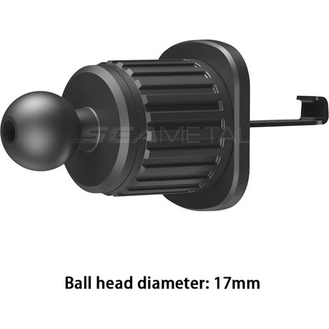 Support de téléphone pour voiture, accessoire de fixation pour grille d'aération intérieure, support universel pour téléphone portable. (1/4)