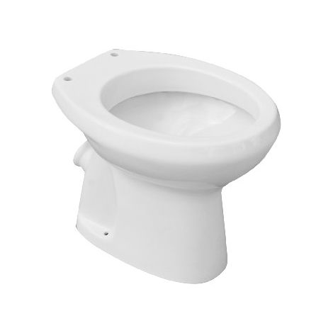 Vaso community 2 fori con ventilazione bianco (1/3)