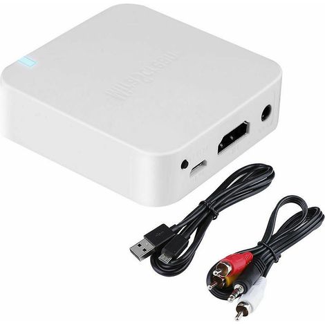 Adaptateur de duplication d'écran Wi-Fi pour voiture Mirascreen DLNA AirPlay RCA pour Android et iOS (1/5)