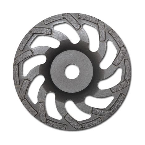 Plateau diamant ponçage béton PNZ D125x22,2 Diam Industrie (1/7)