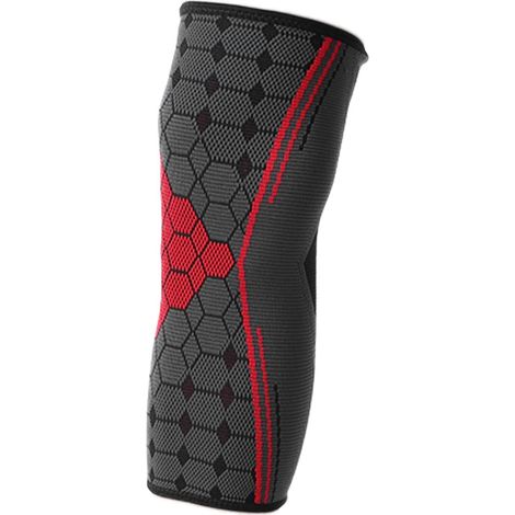Genouillère De Sport - Nylon Élastique Antidérapant - Pour Course Cyclisme Fitness - Taille M (1/5)