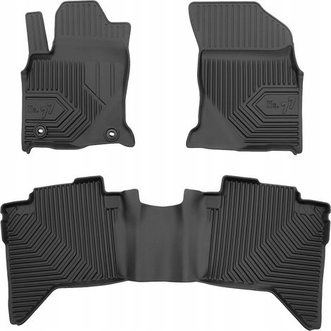 ALFOMBRAS DE GOMA TOYOTA HILUX 8 desde 2015 - CANALETA 77 (1/5)