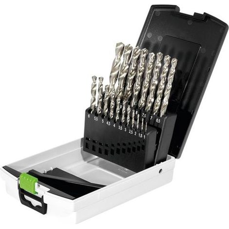 Festool Box punte HSS punte in acciaio HSS D 1-10 Sort/19 - 498981