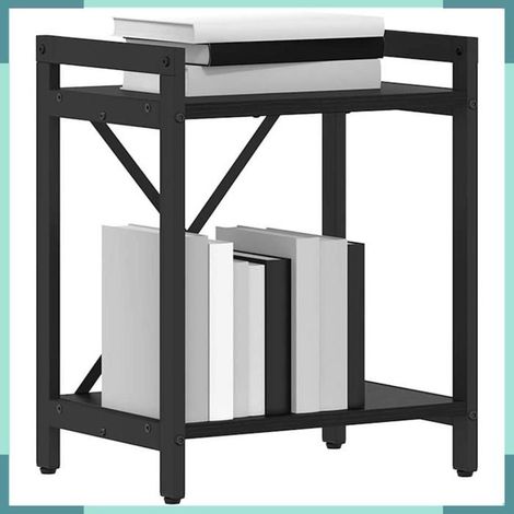 Étagère - 868371 - Chêne noir - Bois d'ingénierie - 40 x 30 x 50 cm (1/5)