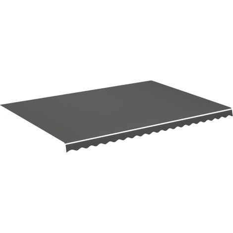 Maison Exclusive - Tessuto di Ricambio Tenda da Sole Antracite 5x3,5 m
