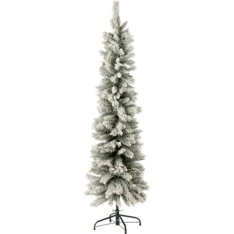 Sapin de Noël Enneigé "Christmas" 184cm Vert