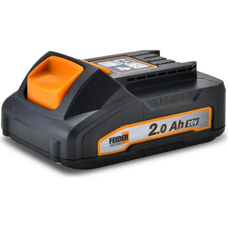 Batterie Lithium-ion 2Ah 18V – Énergie constante pour outils sans fil – Rechargement rapide – Conception légère pour maniabilité accrue – Builder