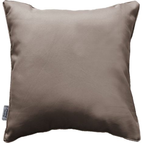 Coussin Déco "Essentiel" 40x40cm Taupe (1/3)