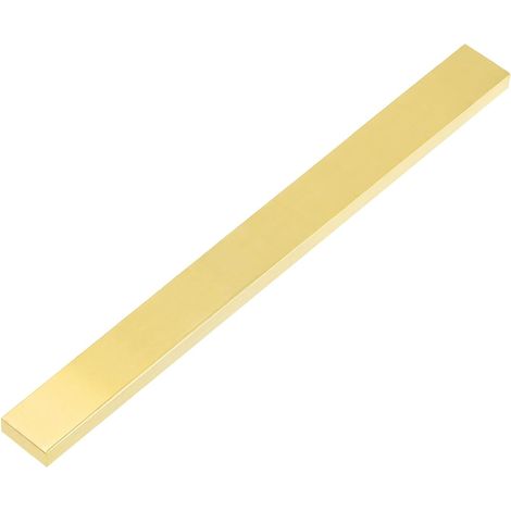 Barre Plate En Laiton H62 0.12"x0.79"x14" Barre Carrée Pleine (1/5)