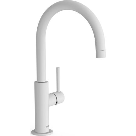 GRIFO MONOMANDO ALTO CON MANETA LATERAL PARA LAVABO (1/2)