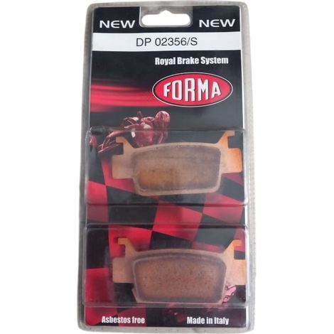 Pastigle freno sinterizzate per honda 680 trx fga6 06-07 f