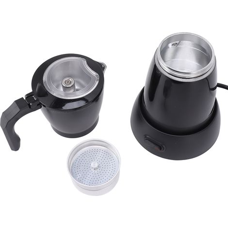 Cafetière électrique Moka 300 ml, 6 tasses, visuelle, pour maison, cuisine, salon de thé, 220-240 V, prise UE (1/5)