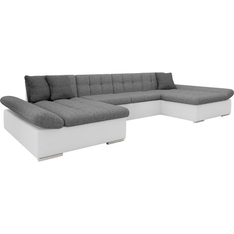 Canapé d'angle Comfivo Ficus I, Soft 017 + Lux 05 + Lux 06, Disponible, 360x160x75cm, 0