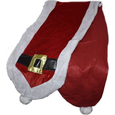 Runner di babbo natale rosso tovaglia centro tavola decorazione per casa addobbi ornamento natalizio idea regalo 175 cm (1/5)