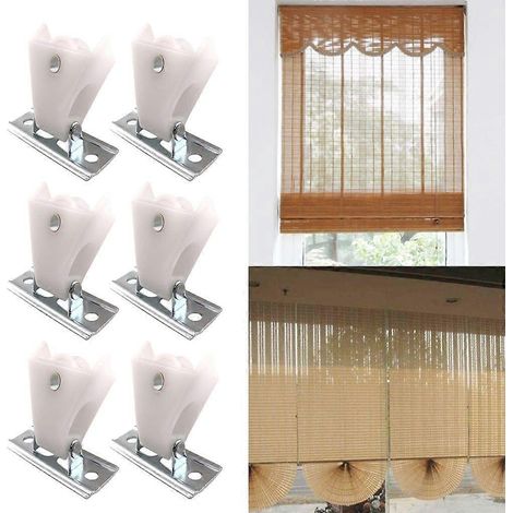 Décoration de rideaux pour mariage, rideau en maille semi-transparente pour chambre ou extérieur - rideau noir prêt à poser de 1,5 x 3 m. (1/4)
