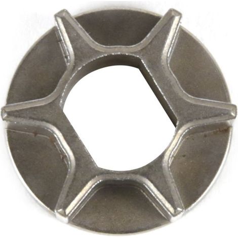 Pignon 6 dents pour tronçonneuse Kerwood. Pièce d'origine (1/4)