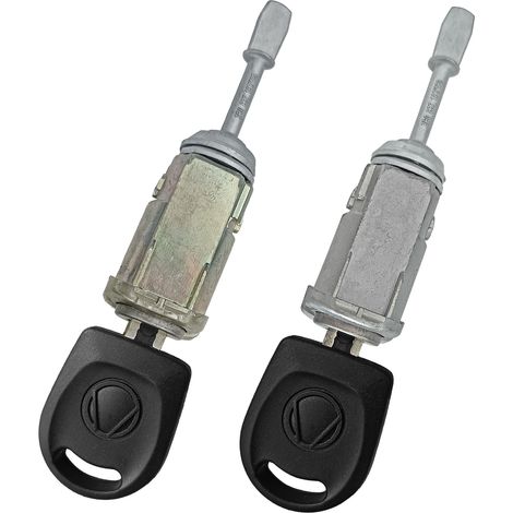 Suitable for Volkswagen B5 Passat door lock cylinders, B5 left and right door lock cylinders OE: 1J0837167 1J0837168 (1/4)