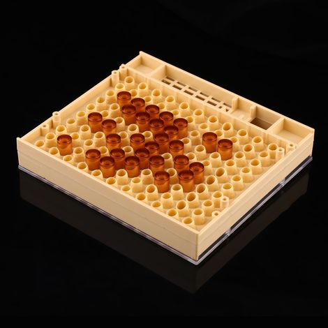 Kit d'élevage de reines abeilles avec cupules, barrettes à cellules, blocs, cages bigoudis et capuchons pour apiculteur (1/5)