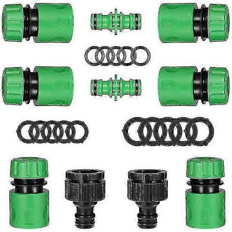 Kit de 10 raccords pour tuyau d'arrosage extérieur - ZHENV - Bon (1/5)