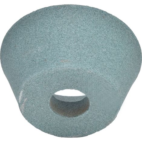Meule abrasive en carbure de silicium vert, résistante à l'usure, durable pour métaux durs, grain 60, disque de meulage haute performance. (1/5)