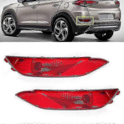 Paar Nebelscheinwerfer für die hintere Stoßstange für Hyundai Tucson (2015 - 2018) Edition 0620