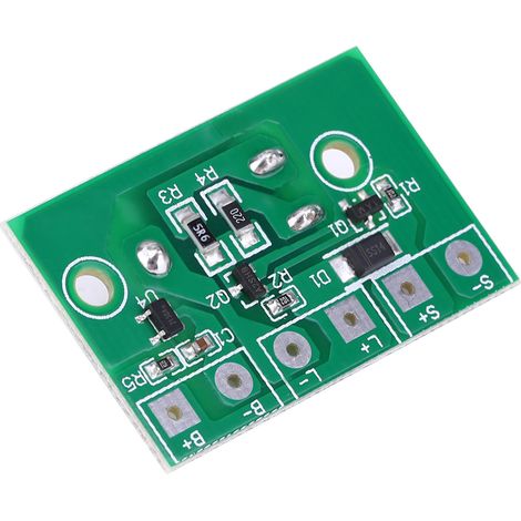 Carte de circuit imprimé de commande du module de lampe solaire avec interrupteur pour batterie au lithium 3,7 V (1/5)