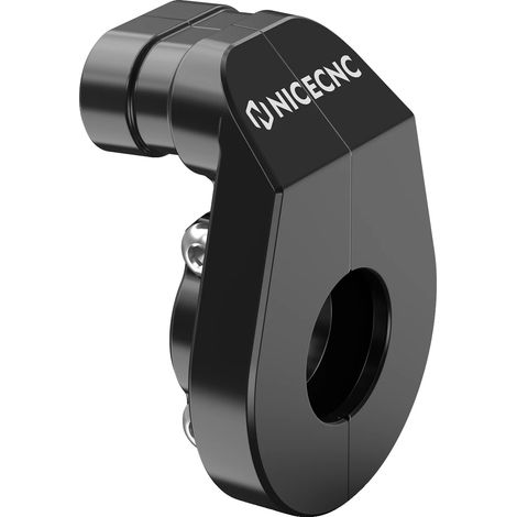 Protector de caja de gas, construcción de aluminio duradero, mecanizado CNC de precisión, negro. (1/2)