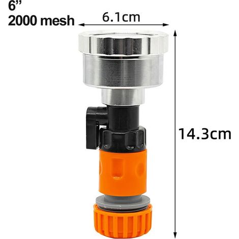 Tête D Arrosage - 400 Mesh - Pour Arrosage De Fleurs Et Jardinage Domestique - 1 Pièce (1/4)